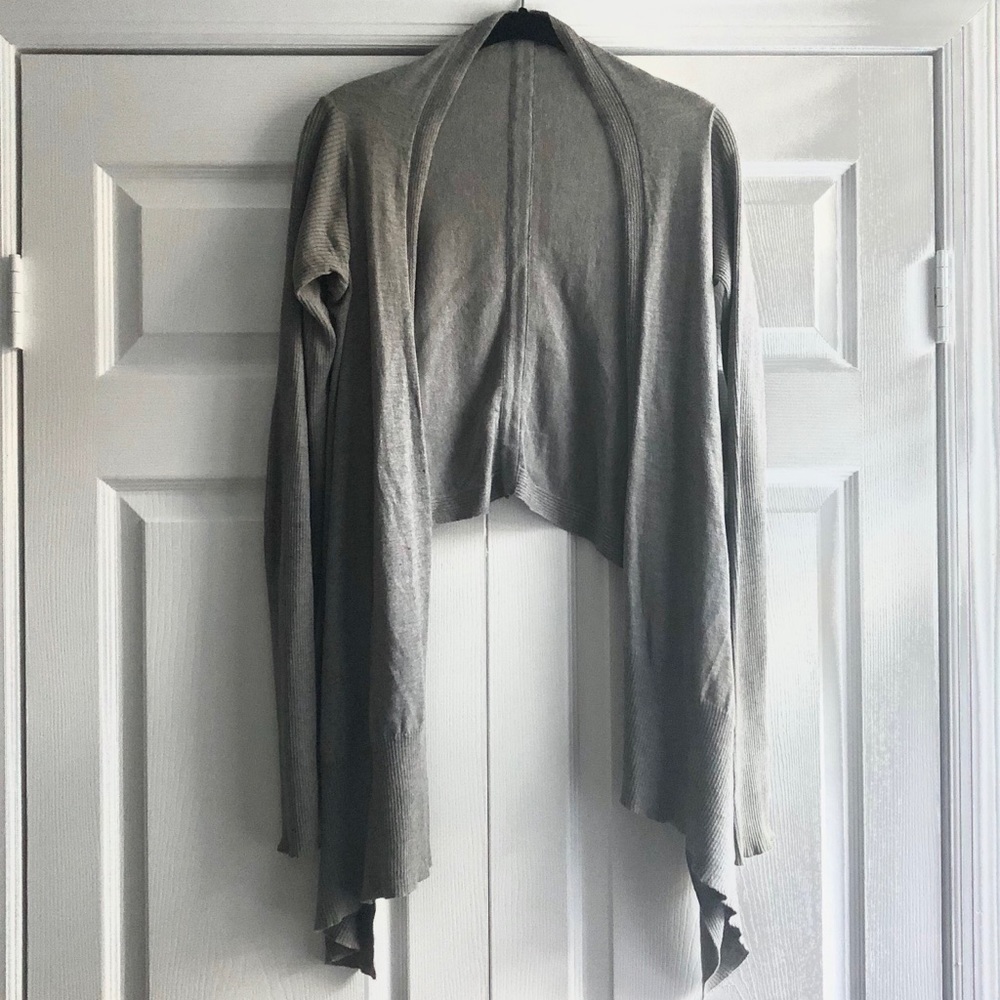 Drape front open cardigan by Pinkyotto